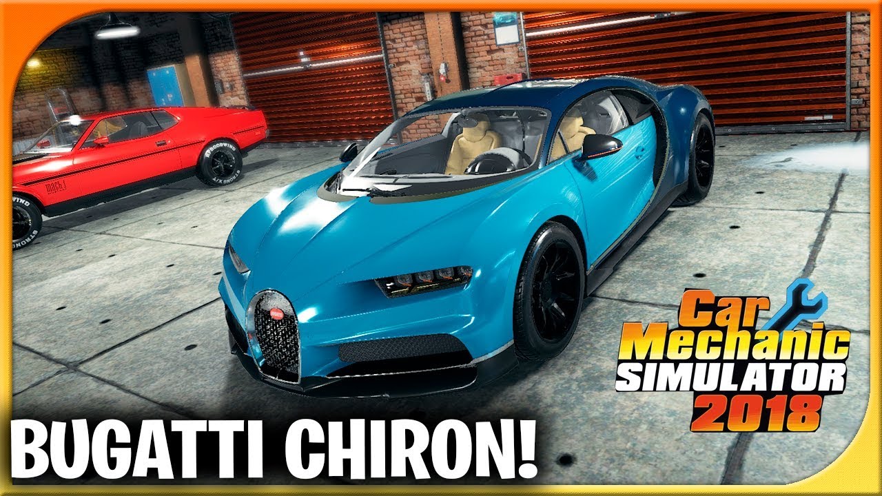 RESTAURO UN BUGATTI CHIRON! | CAR MECHANIC! | DEWRON