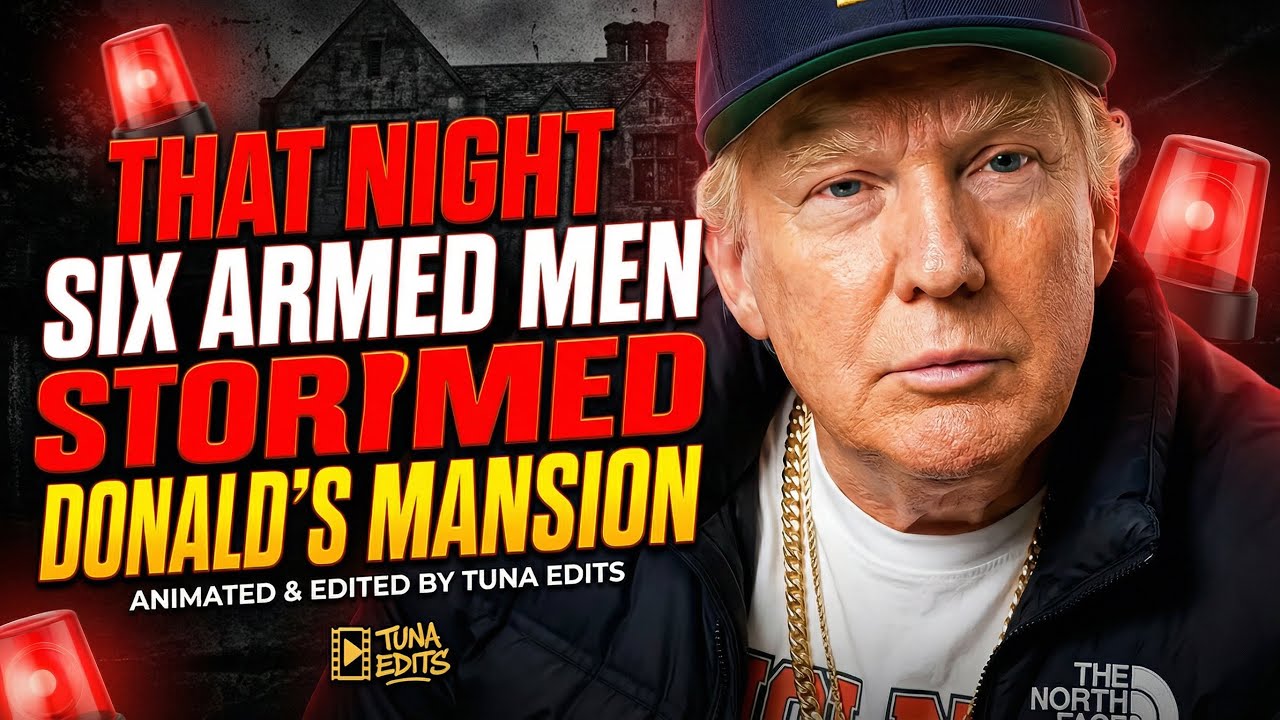 “That night six armed men stormed Donald’s mansion” #hiphopstories #animated #trump
