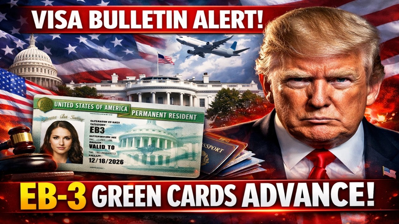 Информационный бюллетень Visa Bulletin Alert о грин-картах EB 3. Advance Legal Focus USA.