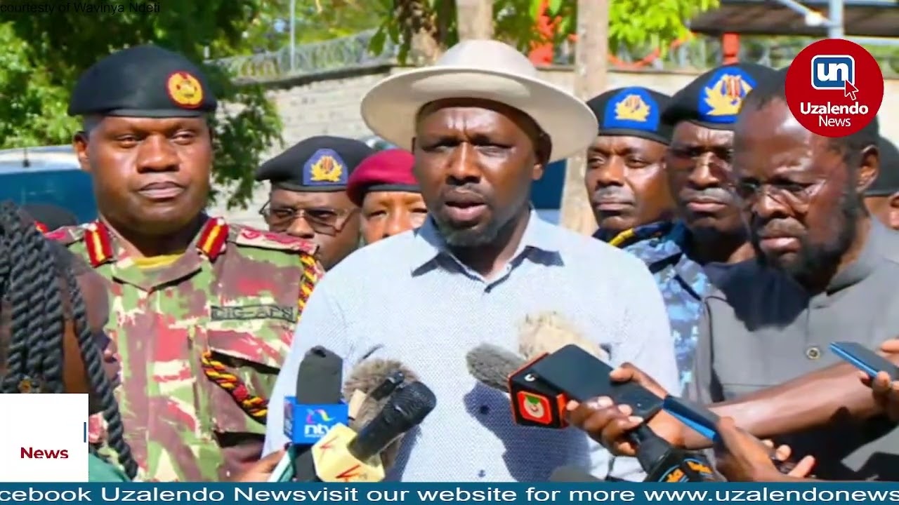 CS Murkomen: We Want a Professional, Corruption-Free Security Sector That Respects Human Rights