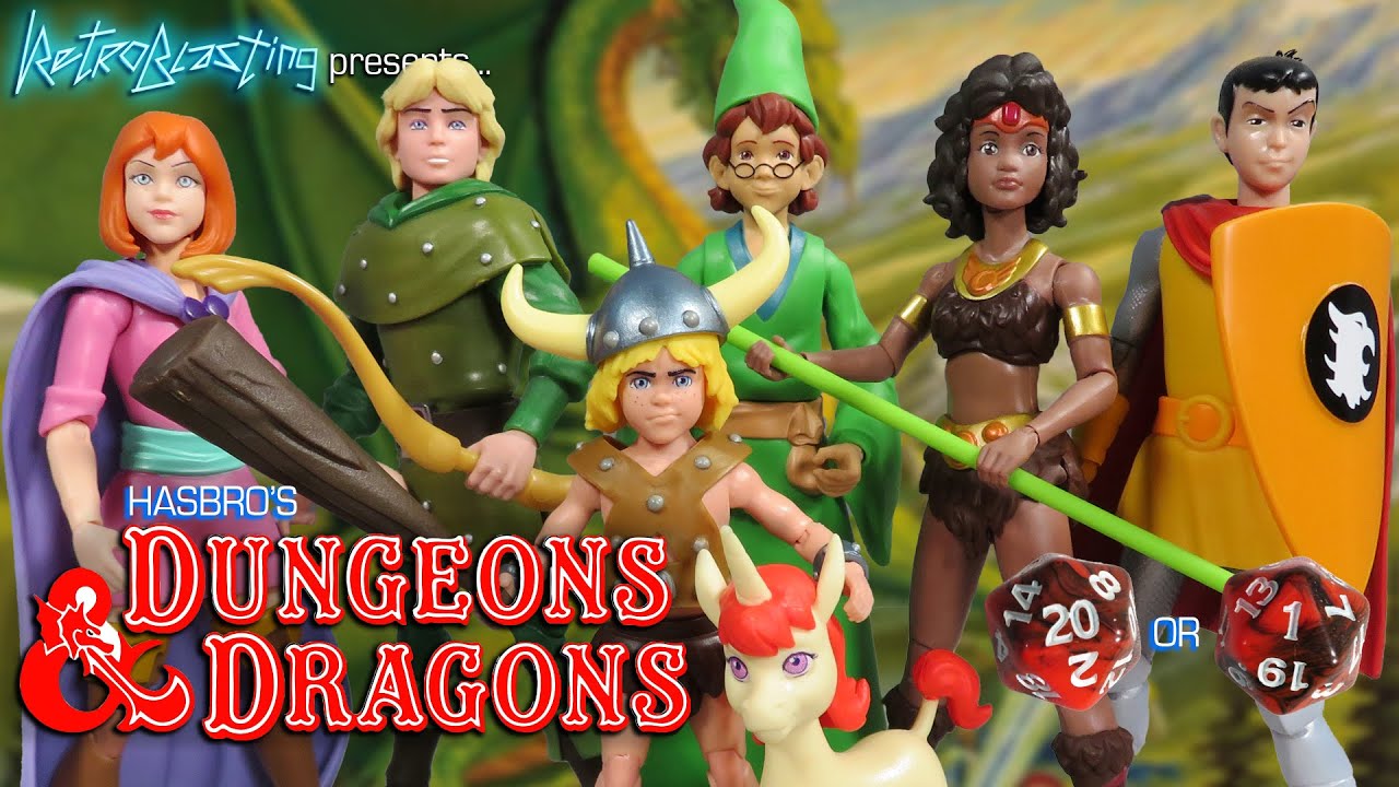 Dungeons & Dragons 40th Anniversary Figures - Hasbro 2023