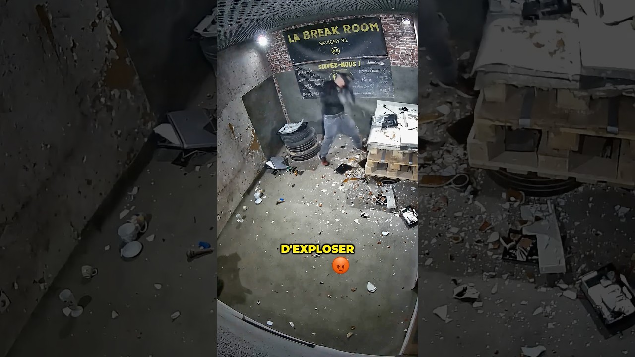 Des fois, il n&rsquo;y a qu&rsquo;une seule chose &agrave; faire : EXPLOSER 💥 #breakroom #rageroom