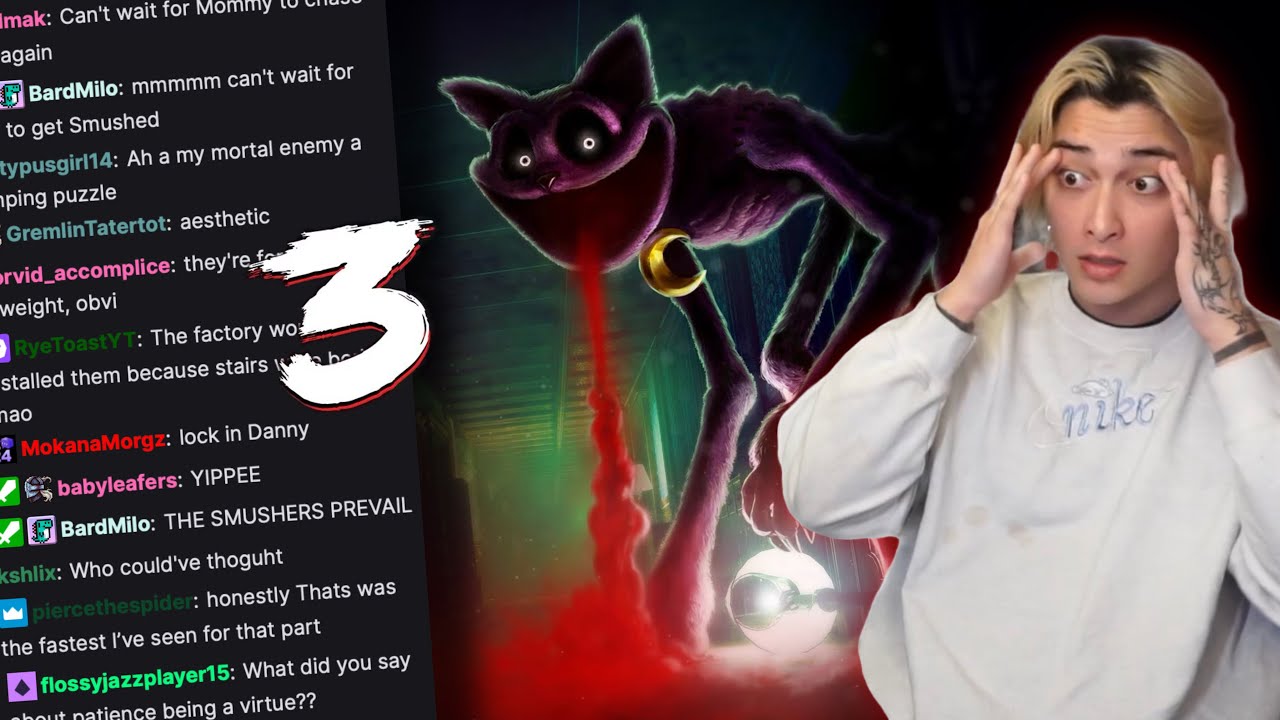 POPPY PLAYTIME FULL 1ST PLAYTHROUGH 3 (night 1)