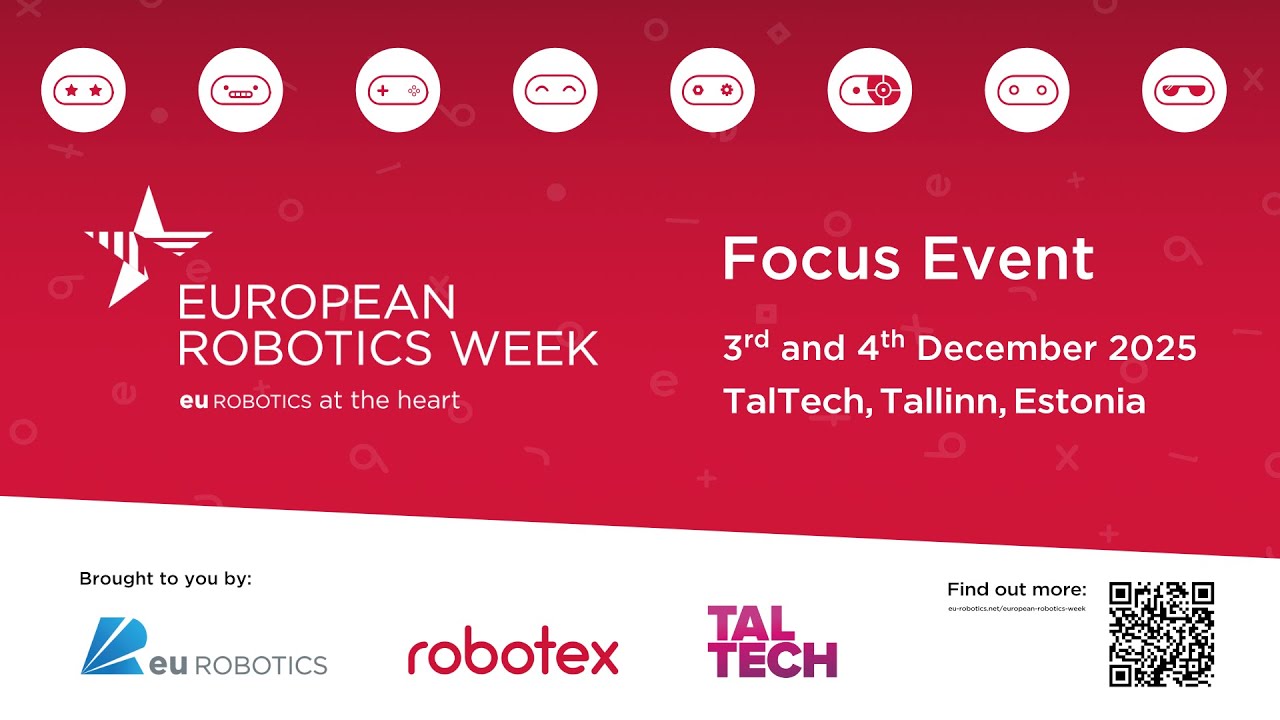 European Robotics Week 2025 Focus Event | Day 1