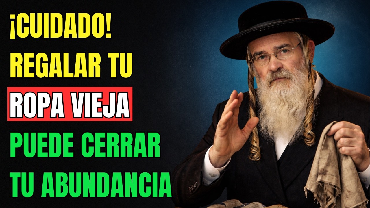 ¡NO LO HAGAS! Regalar Tu Ropa Puede Romper Tu Prosperidad | Rabino Advierte