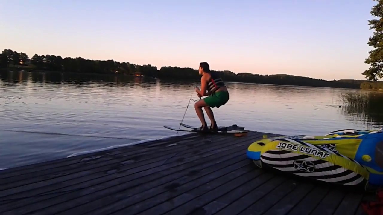 Epic water ski fail