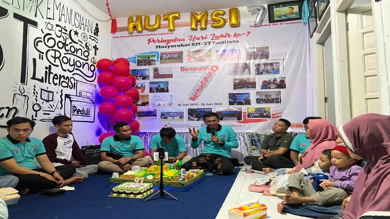 [Eksklusif] Peringatan Hari Lahir ke-7 tahun Masyarakat SM-3T Institute |