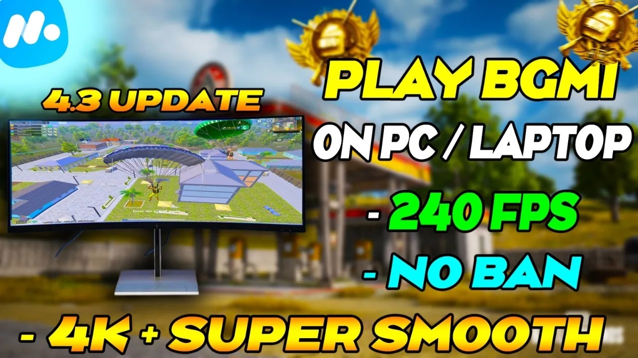 PLAY BGMI 4.3 UPDATE ON EMULATOR 🔥| HOW TO DOWNLOAD & PLAY BGMI IN PC / LAPTOP | ✅