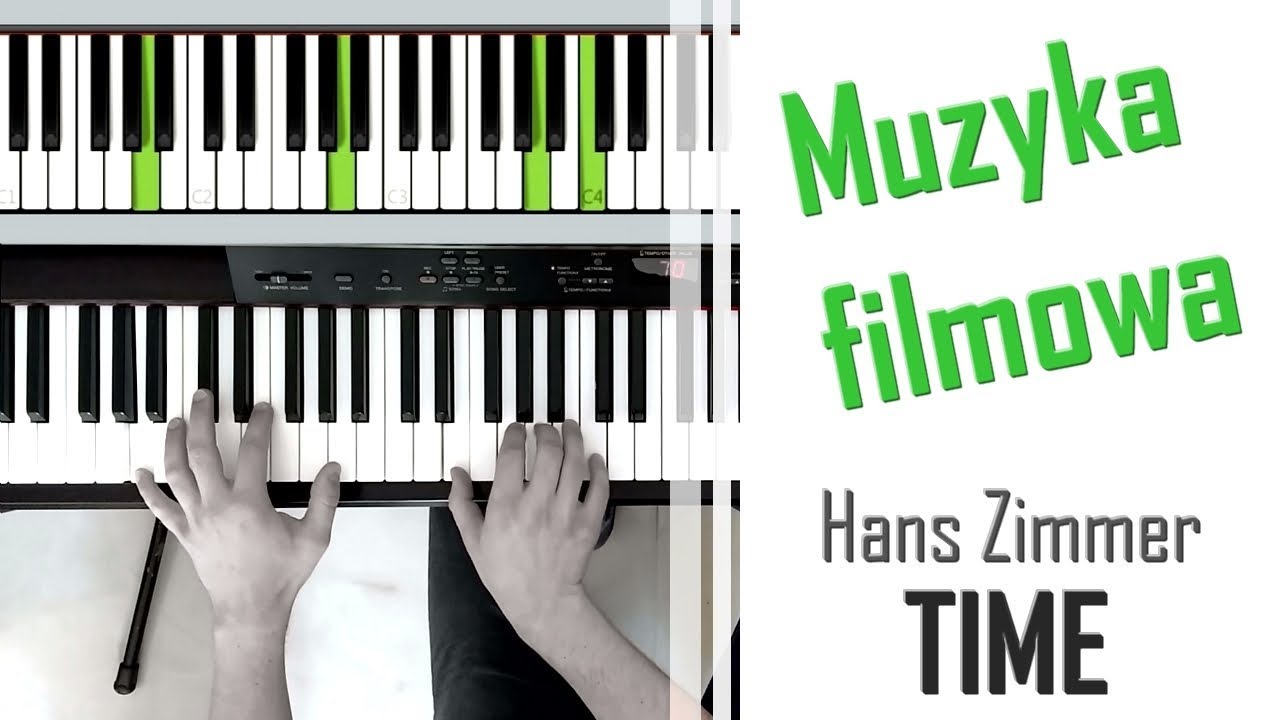 Nauka gry na pianinie - Hans Zimmer - Time - Inception