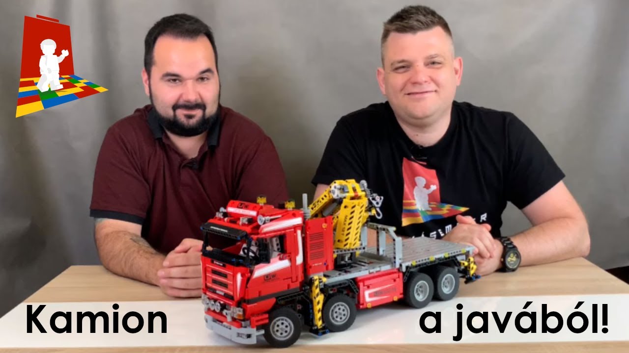 Technic szerda  - Egy kis módosítás mindig jól jön! - Lego Technic 8258 mod by Attila