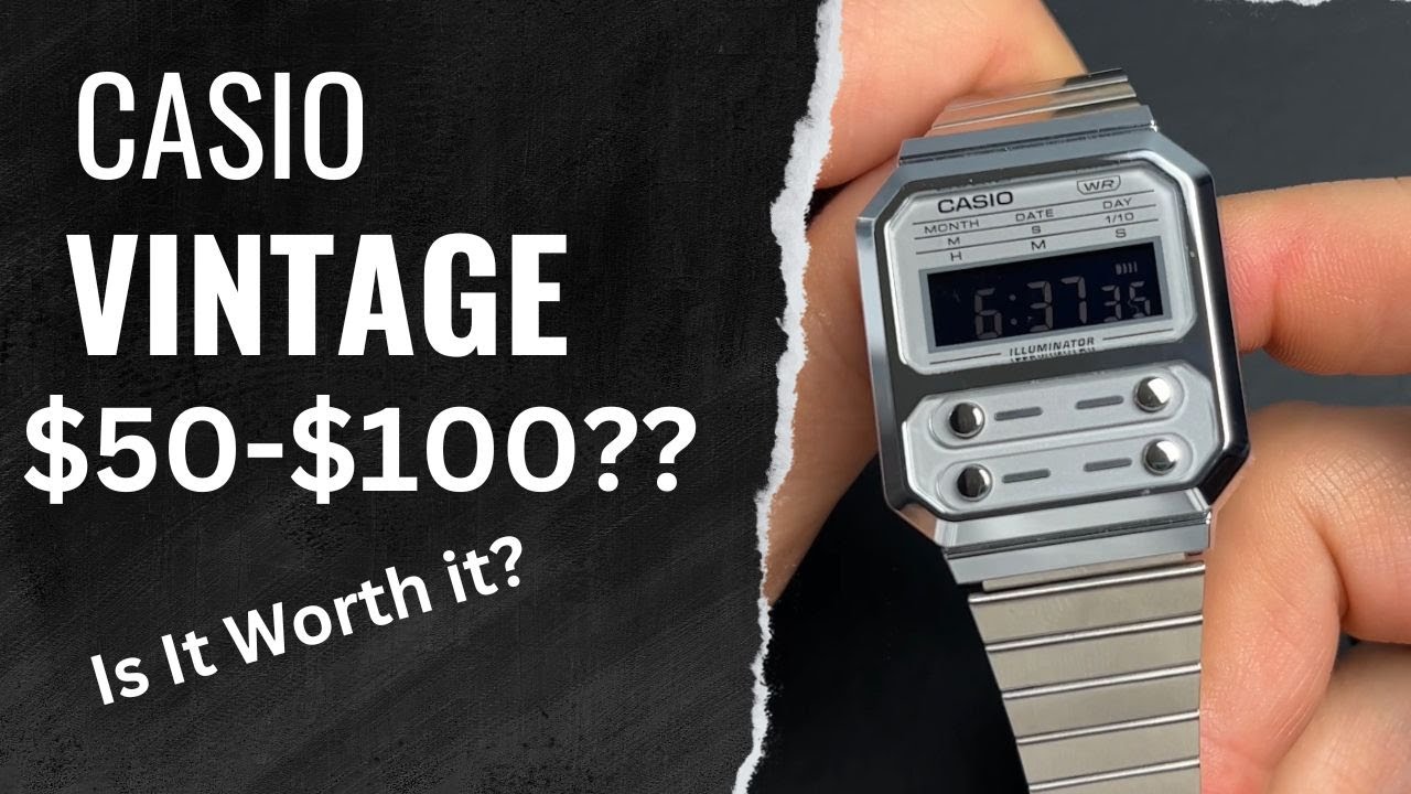 Есть ХОРОШИЕ часы?? Casio Vintage Series!