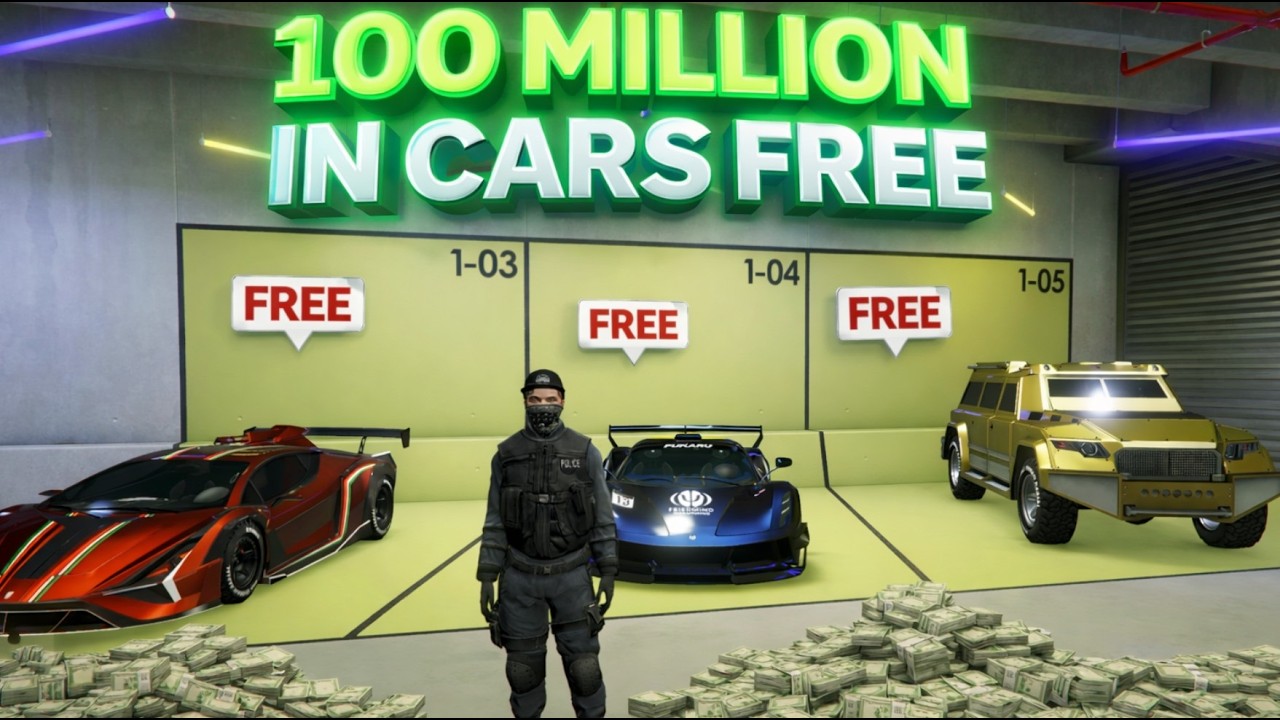How I Got 100,000,000 IN CARS FREE! GTA Online