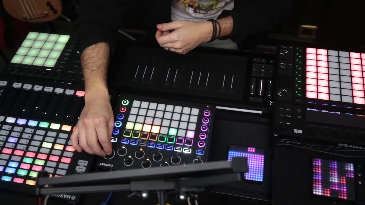 Live Looping Session 1 - CrossRec (Ableton Push 2 / Maschine MK3 & JAM / Roli Blocks & Seaboard)