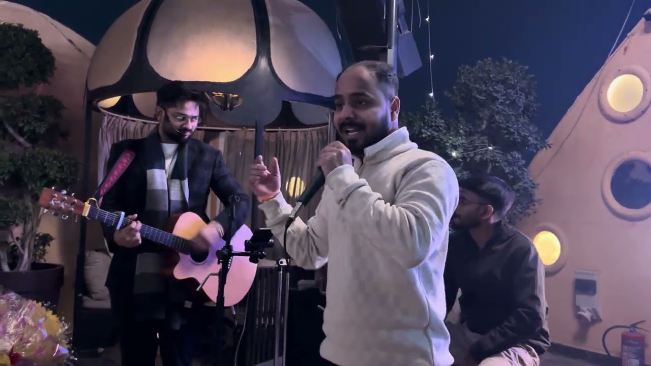 Slow Motion Angreza❤️jamming in cafe artist:- Sukhwinder Singh #reels #song #post #music #youtube 