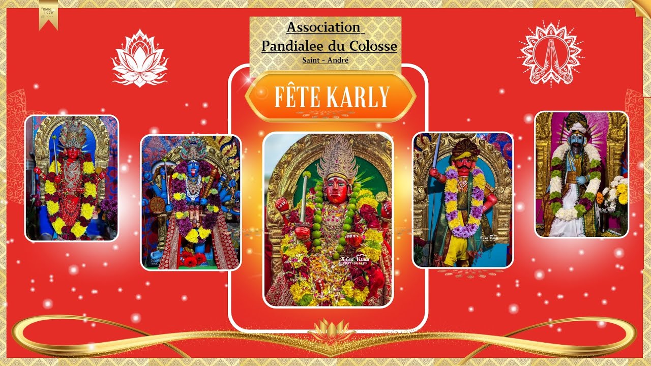 Fête Karly Colosse 2024 - Association Pandialee du Colosse - Saint-André 🪔✨