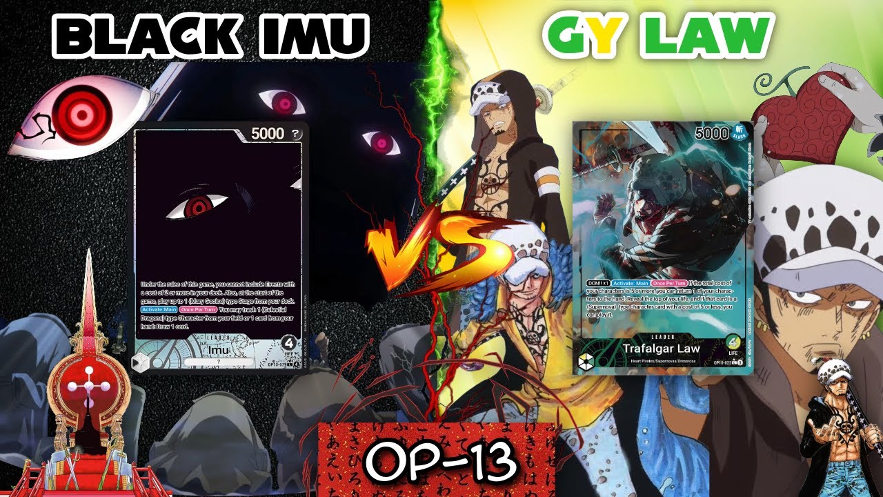 [OP13] Imu vs. GY Law (POV) One Piece TCG {Locals: Round 2}