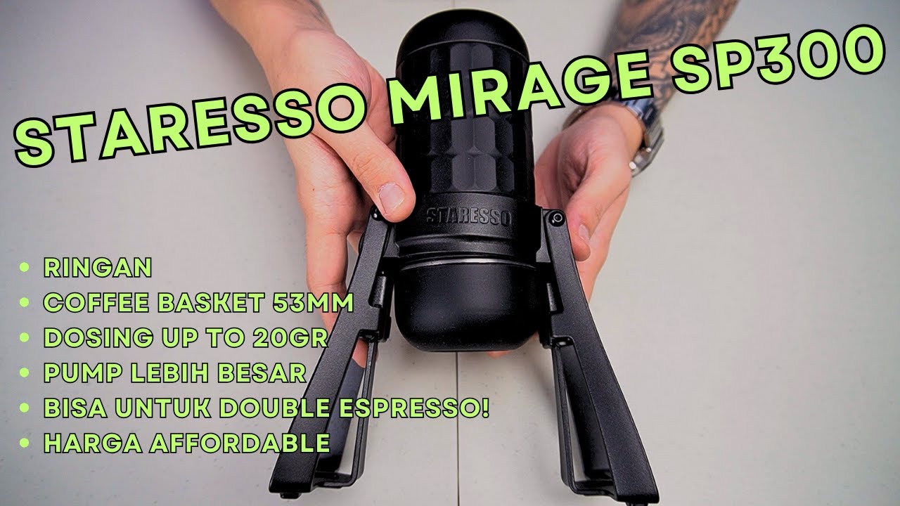 REVIEW ESPRESSO MAKER STARESSO MIRAGE SP300. PALING BAGUS DARI SERI STARESSO LAINNYA?