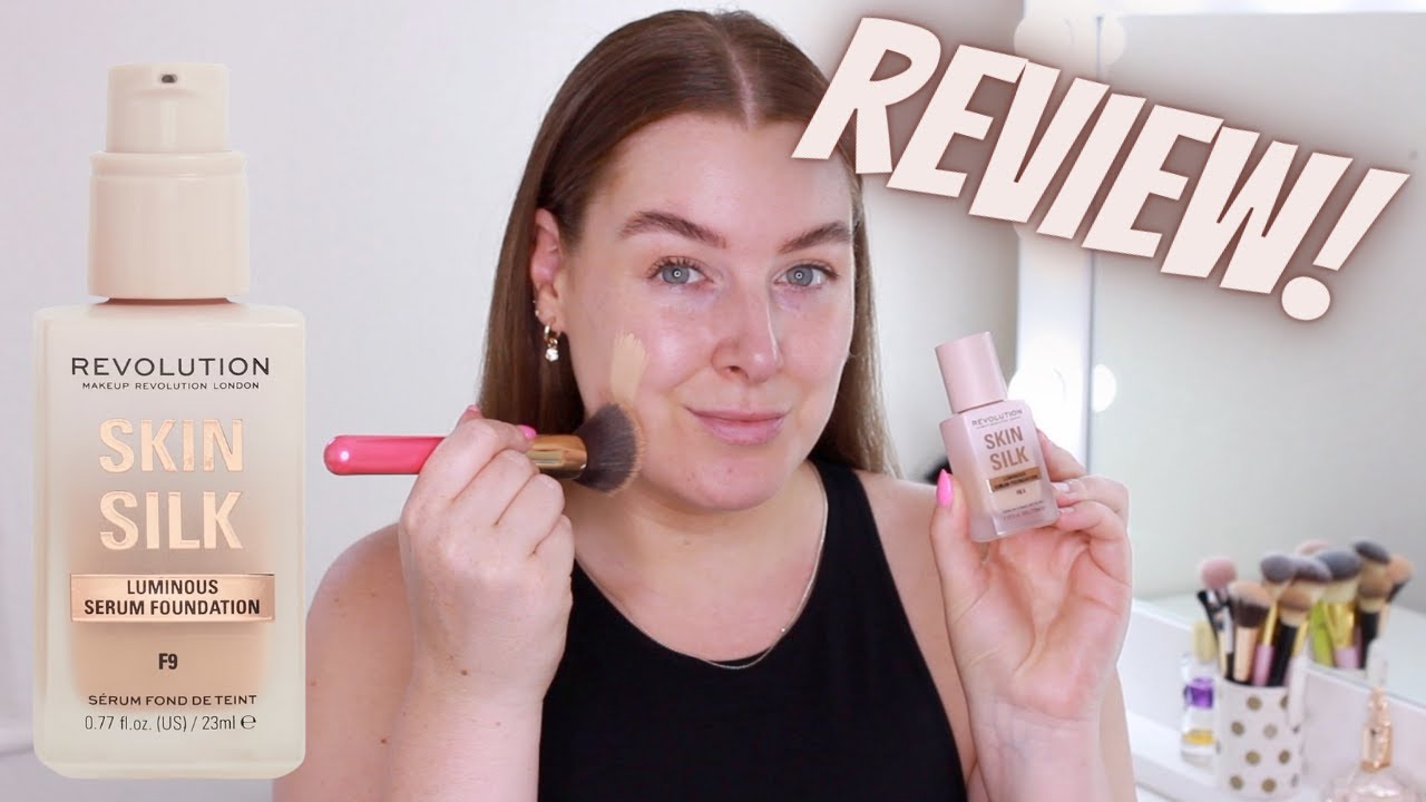 Обзор тональной основы-сыворотки Makeup Revolution