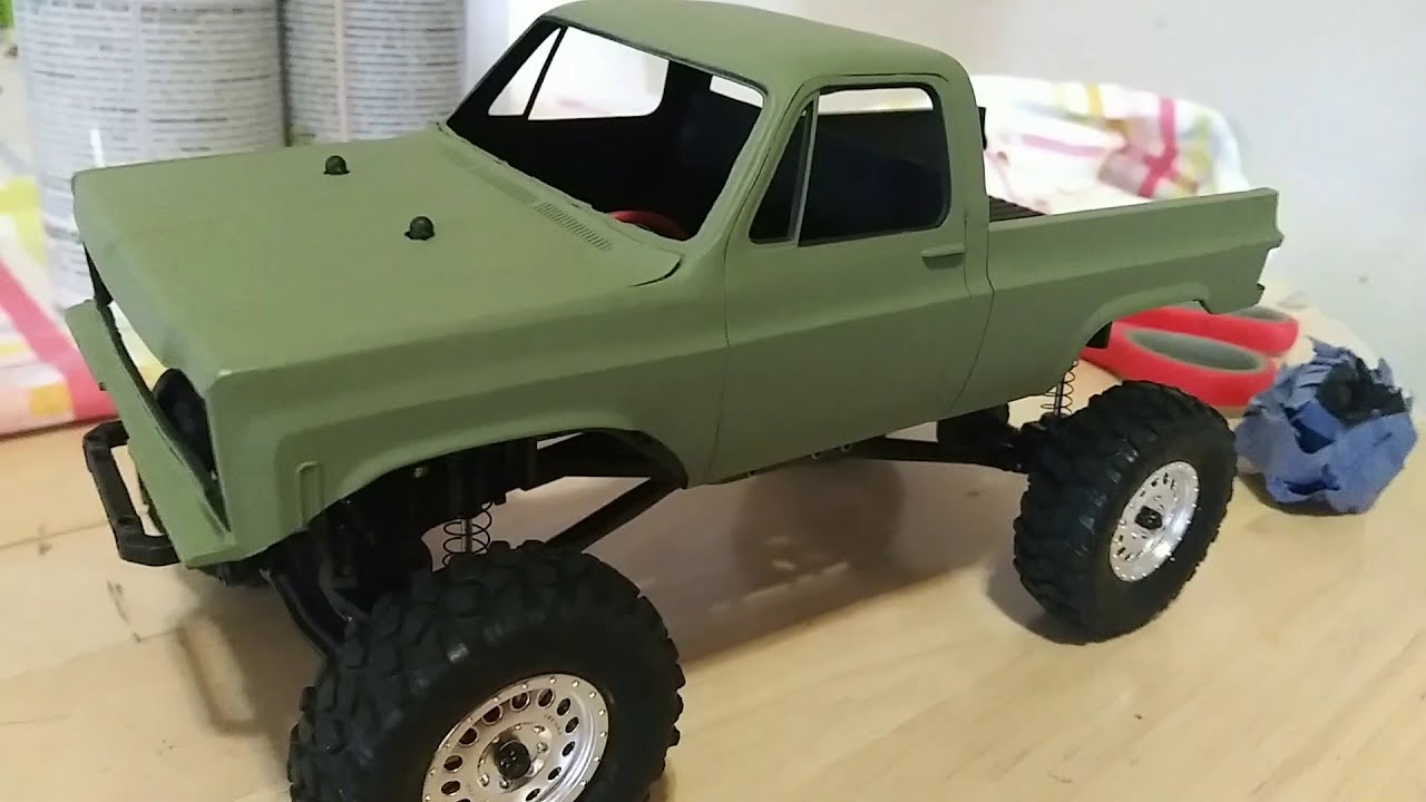 axial scx24 Hardbody conversion | Revell 1978 GMC ' Big Game Country