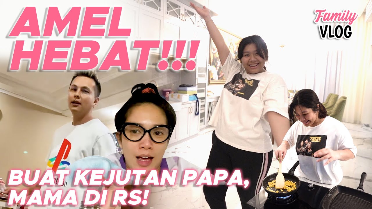 AMEL GANTI PERAN USSY DI DAPUR! KEJUTAN BUAT USSY ANDHIKA
