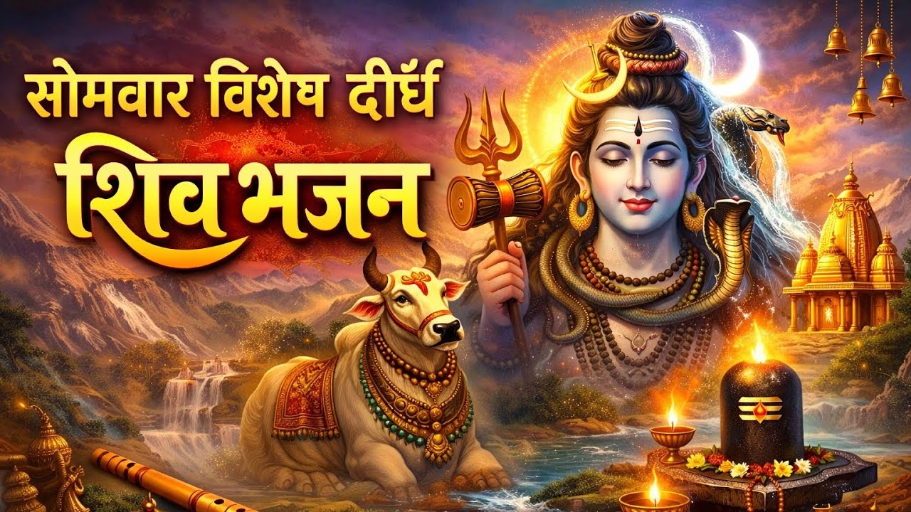 सोमवार विशेष दीर्घ भजन | भोलेनाथ के सुपरहिट भजन | #स्पेशल शिव भक्ति | Non Stop Shiv Bhajan~2026