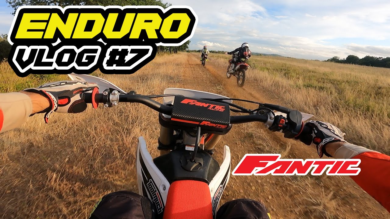 SORTIE ENDURO DE FOLIE ! - VLOG #7 - FANTIC 125 XE