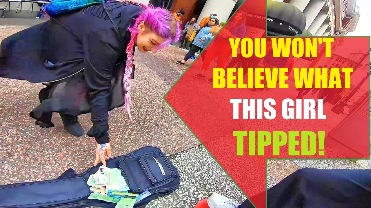 YOU WON'T BELIEVE WHAT SHE TIPPED! (Watch her incredible reaction) 🤯😍