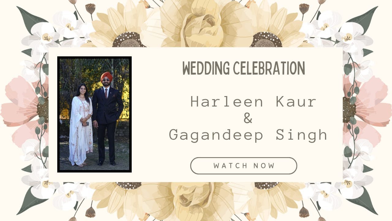 Wedding Ceremony || Harleen Kaur Weds Gagandeep Singh || Noor Studio Bhunga Mob: 88720-77970.