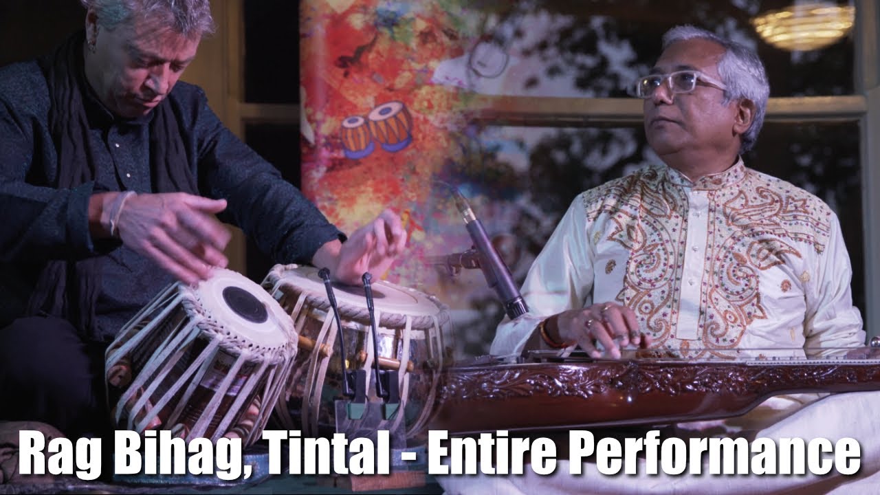Pandit Debasis Chakroborty and Sam Evans. Raag Maru Bihag in Tintal - Entire Performance