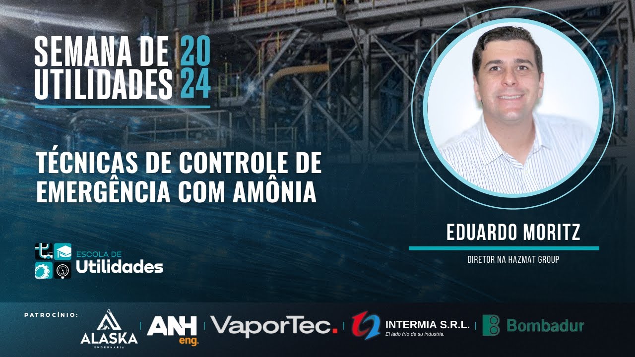 Técnicas de controle de emergência com amônia
