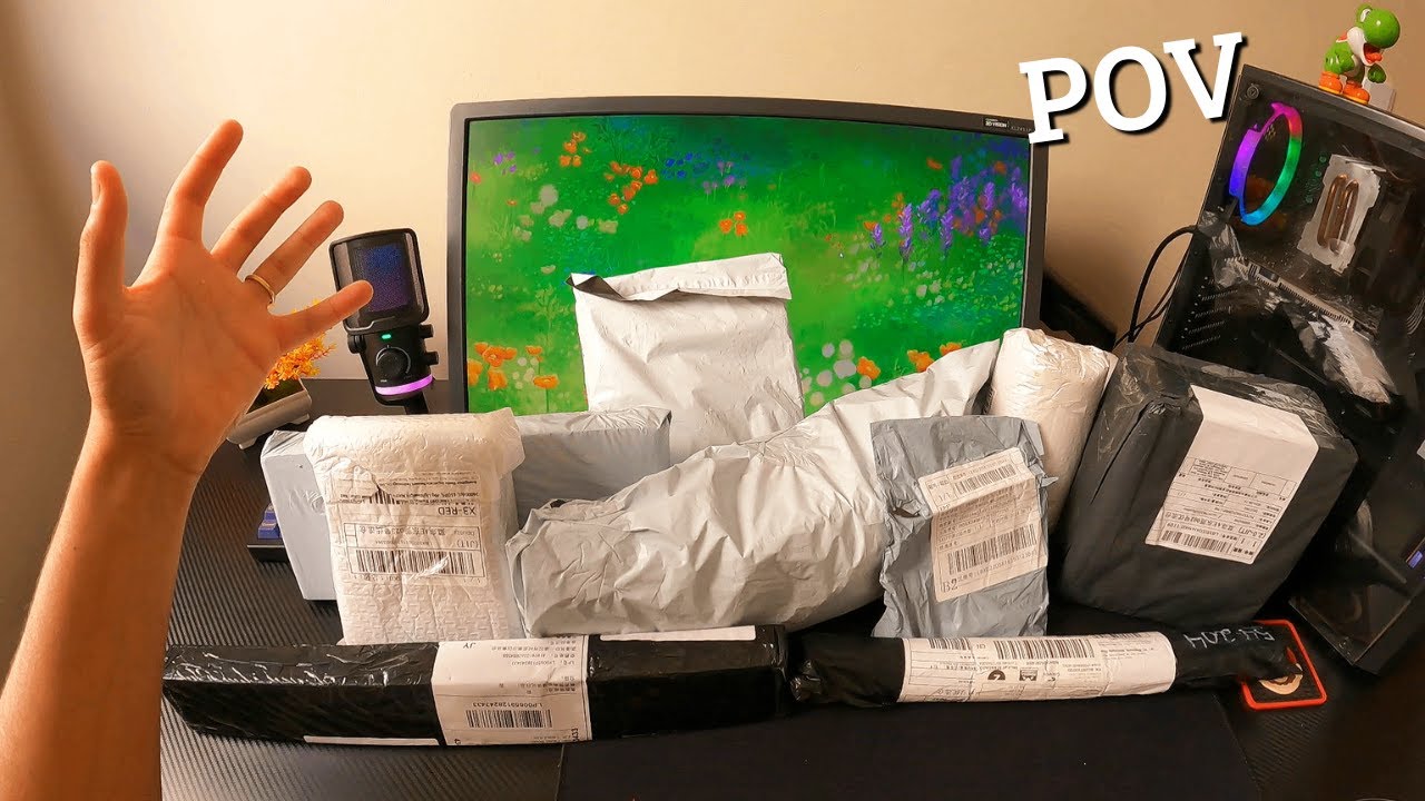 Compras que fiz com Meu Irmão na Mega Promoção do Aliexpress.