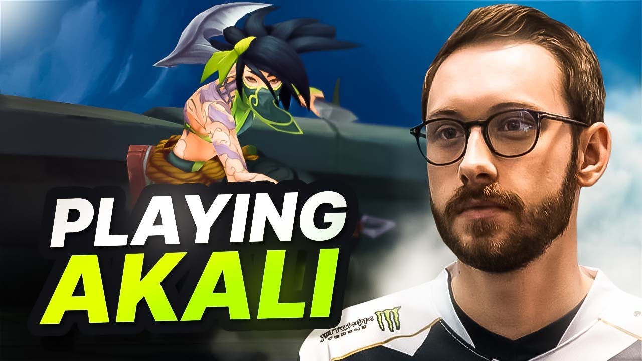 Bjergsen - PLAYING AKALI MID AND TOP!