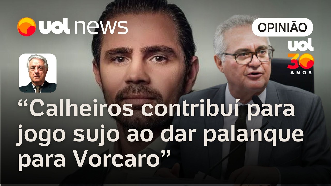 Renan Calheiros quer dar palanque para Vorcaro dizer o que quiser, até mentir | Maierovitch