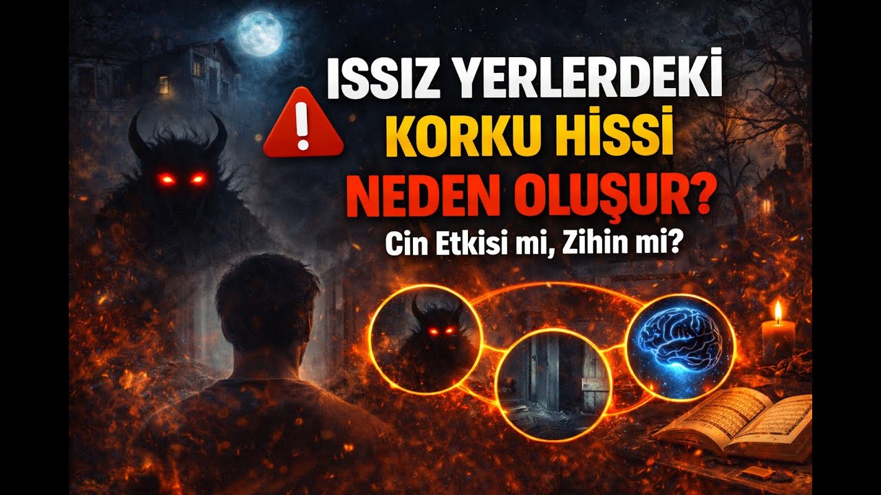 Issız Yerlerdeki Korku Hissi Neden Oluşur? Cin Etkisi mi, Zihin mi? - EbcediVefk