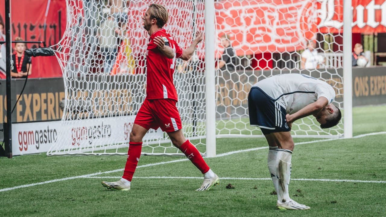 Goals en sfeer na afloop FC Twente - Ajax