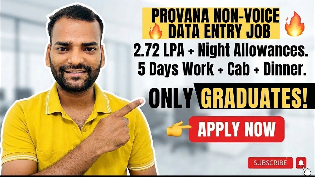 Bulk Hiring in Noida 2026! Provana Interview Process & 5 Days Working | How to Apply