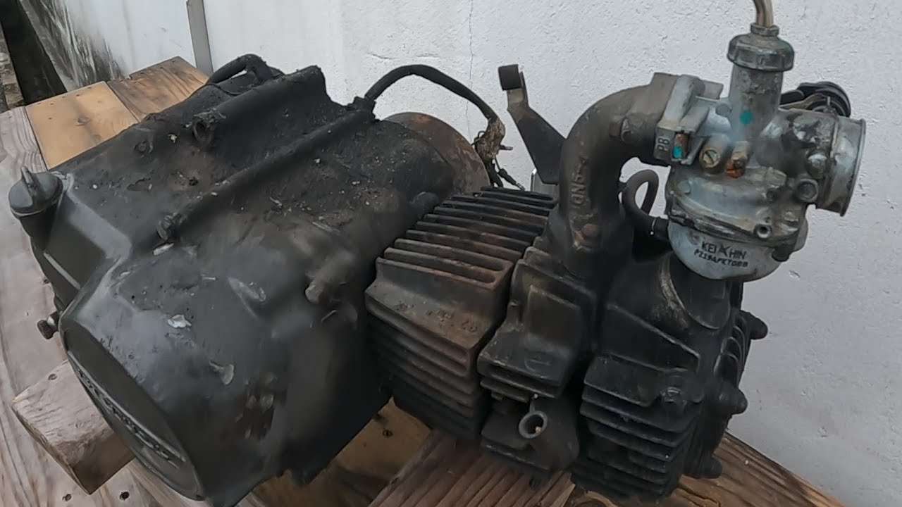 Engine restoration -Enjin Honda ex5 high power
