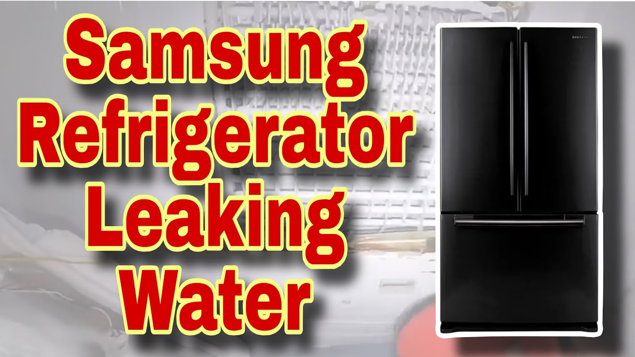 Как устранить проблему скопления воды внутри холодильника Samsung | Модель RF265ABBP