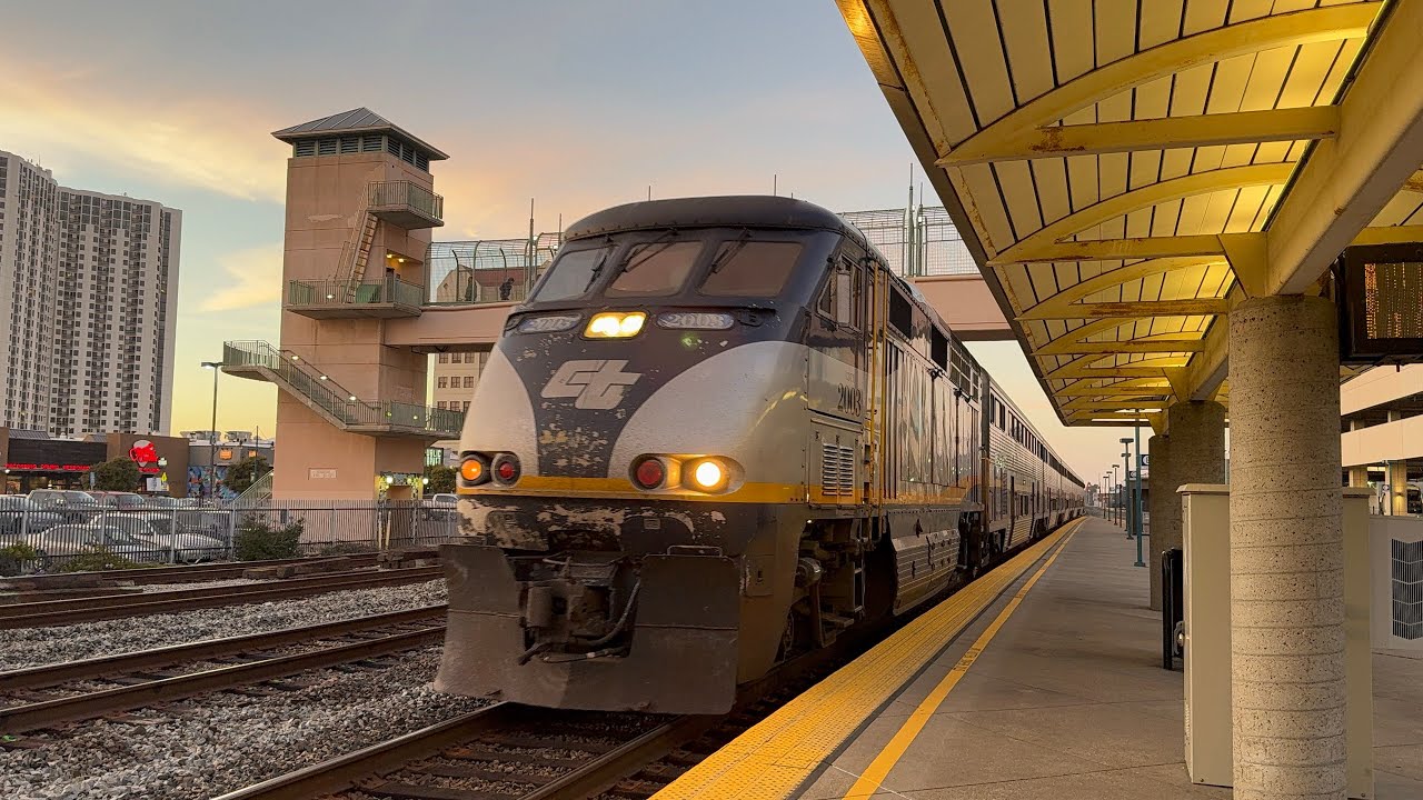 Amtrak Capitol Corridor 745 At Emeryville CA 