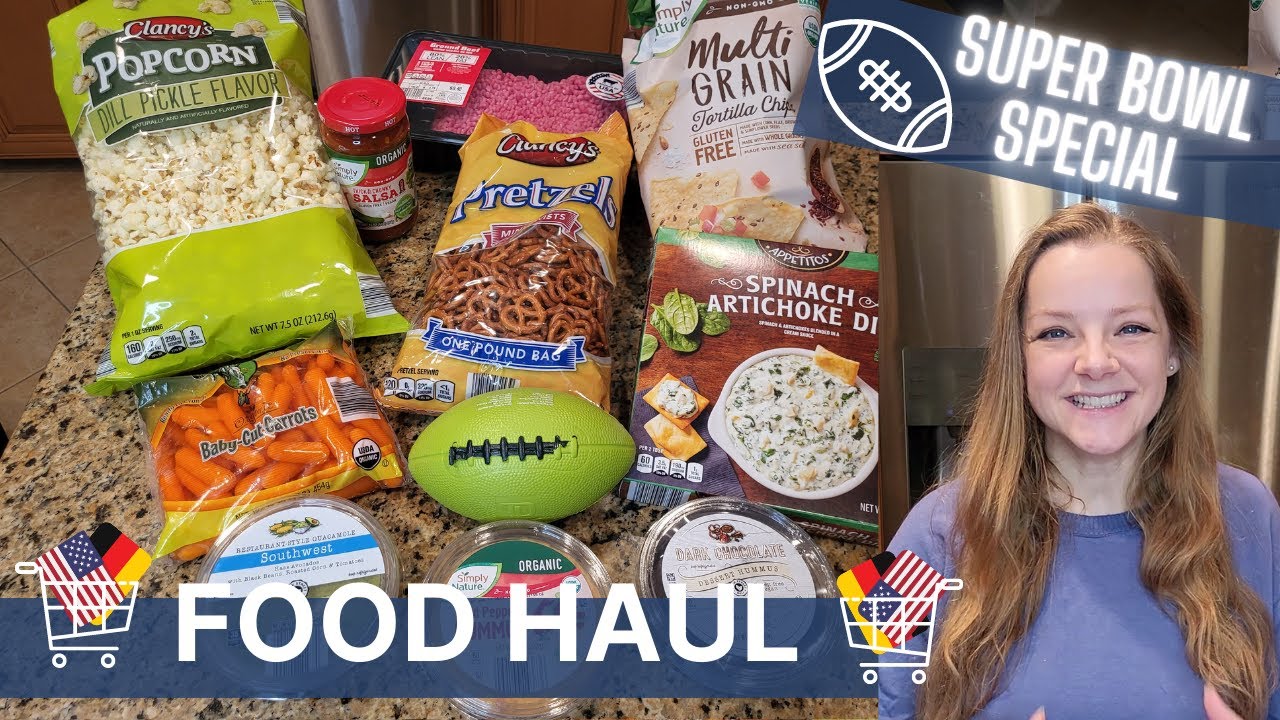 Foodhaul Super Bowl | Lebensmittel in Amerika