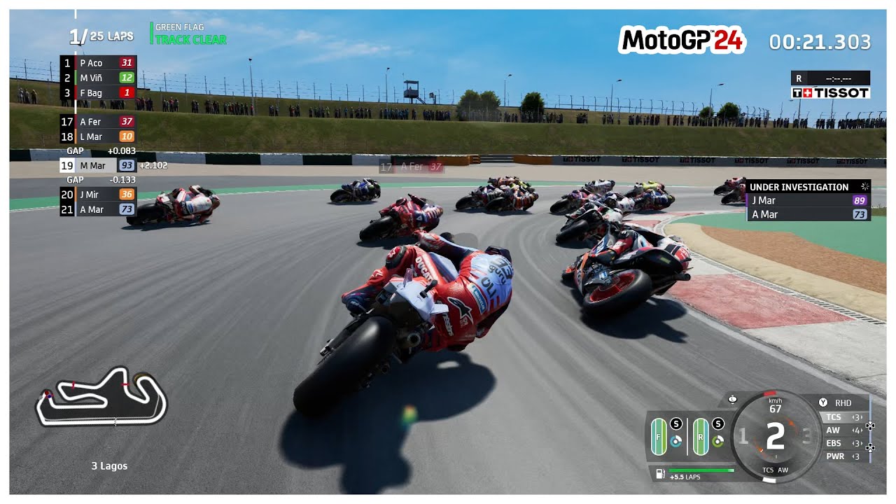 MotoGP 24 | Full Race | Marc Marquez | PortugueseGP | Ducati | Gameplay