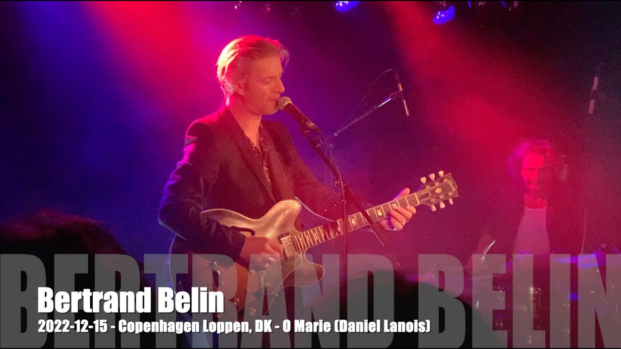 Bertrand Belin - O Marie (Daniel Lanois) - 2022-12-15 - Copenhagen Loppen, DK