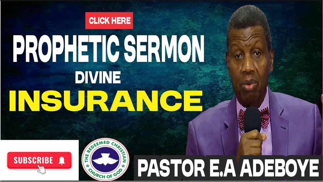 PASTOR E. A ADEBOYE PROPHETIC SERMON | DIVINE INSURANCE | FEBRUARY 2026 THANKSGIVING SERVICE