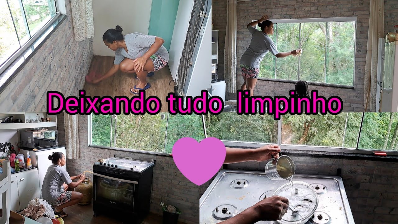 FAXINA NA COZINHA TODA ESTAVA UM NOJO 🤮🥵