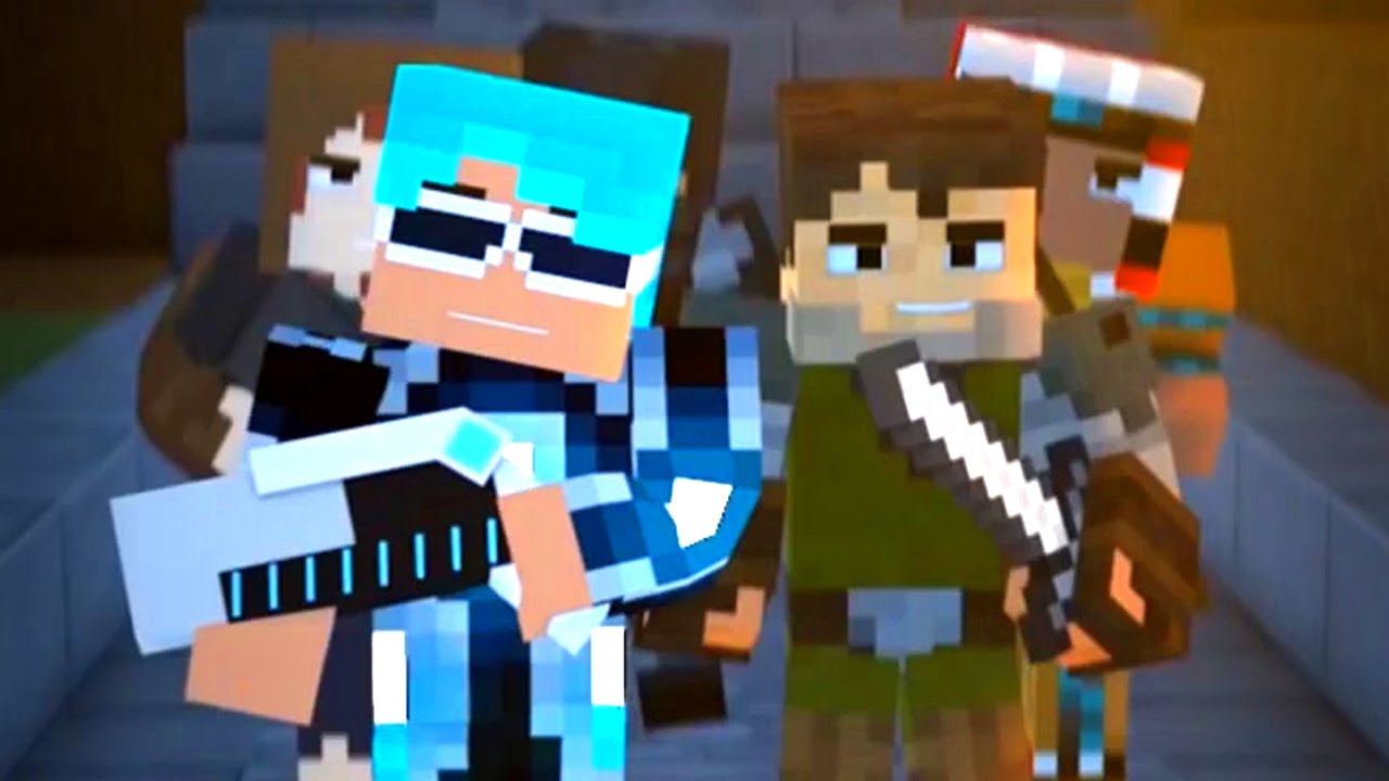 Top 5 Minecraft Song - Animations/Parodies Minecraft Song August 2015 | Minecraft Songs ♪