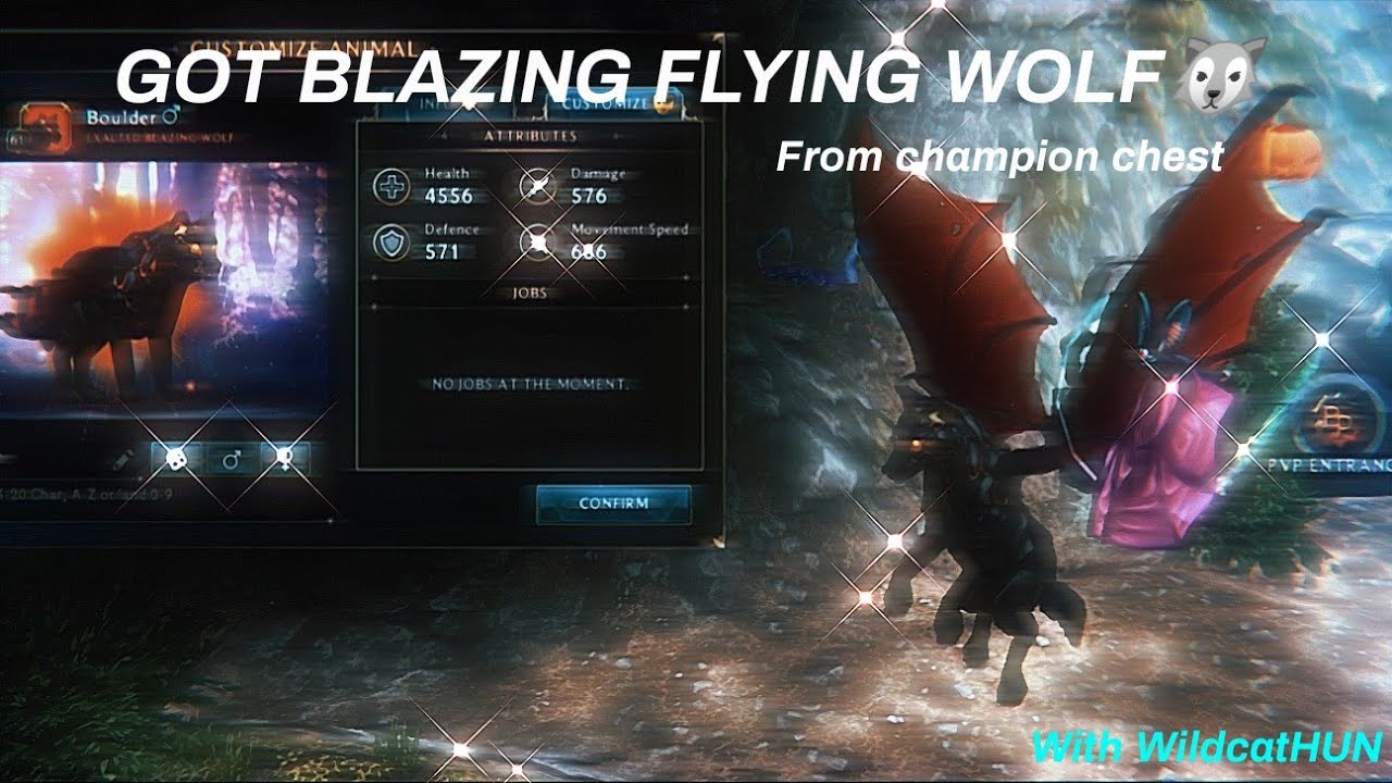 Wolf Tales - Got Exalted Blazing Wolf🔥 | Champion chest #3