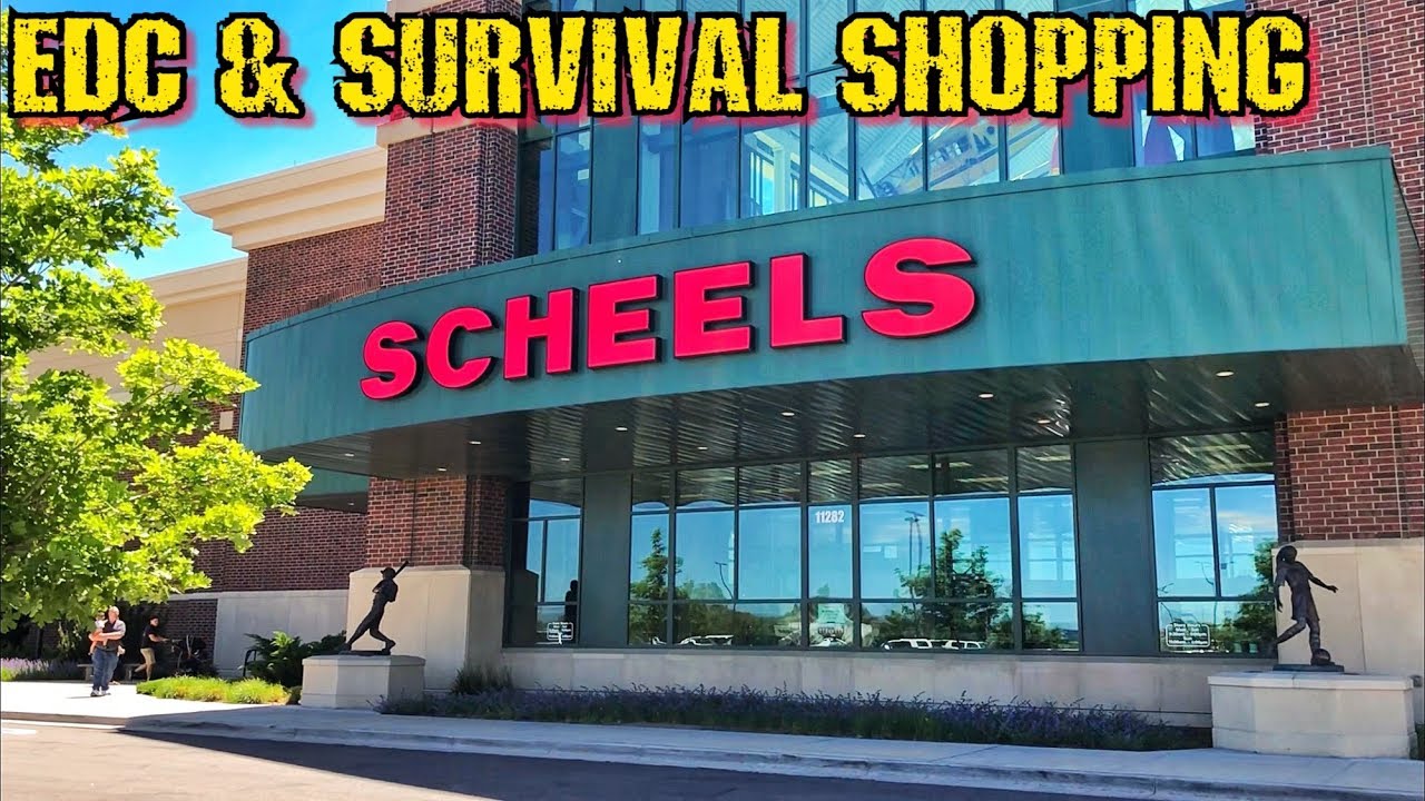 Товары для повседневного использования и выживания в Scheels Outfitters