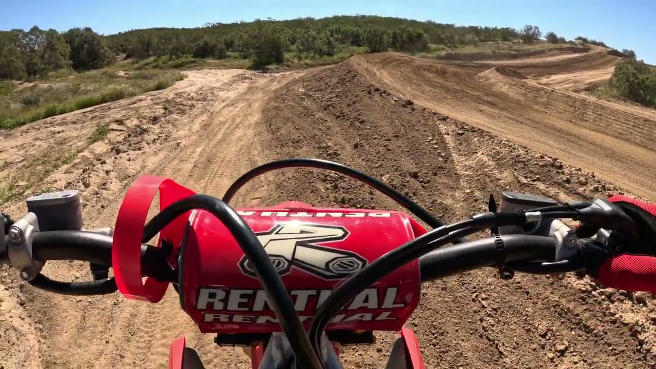 Riding my Honda dirt bike at Cahuilla creek veterans motocross track, 3/18/26