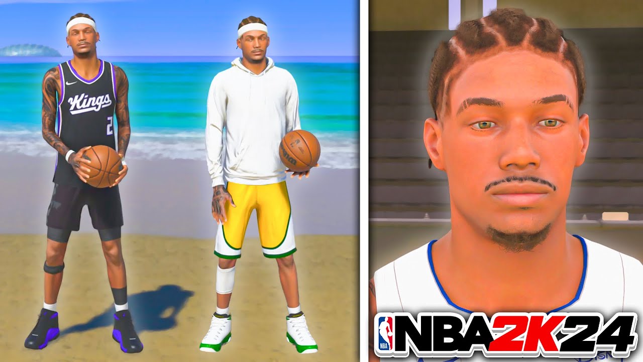 BEST DRIPPY OUTFITS & CLEANEST FACE CREATION IN NBA 2K24!
