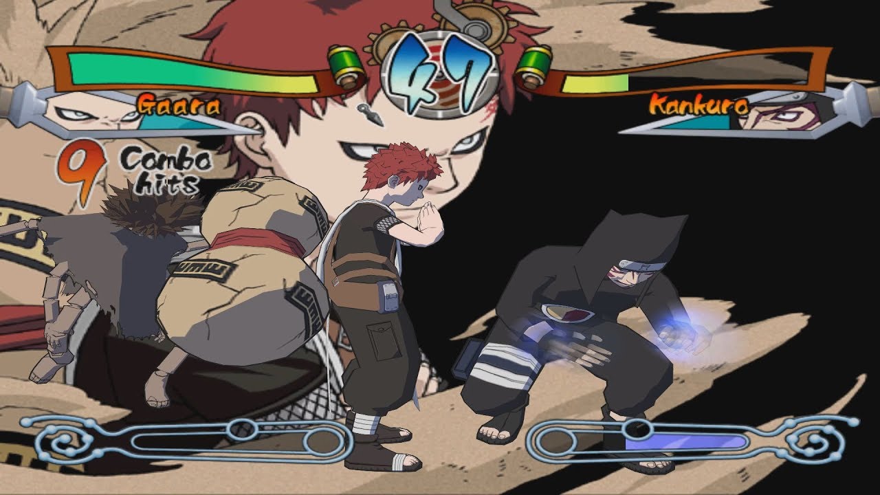 Naruto Clash Of Ninja 2 Walkthrough Part 18 Gaara vs Kankuro Extra Story Gameplay 1080p 60 FPS